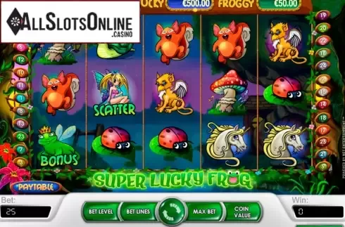 Screen2. Super Lucky Frog (NetEnt) from NetEnt