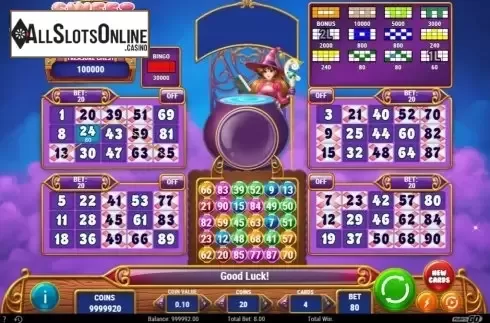 Game Screen 2. Sweet Alchemy Bingo from Play'n Go