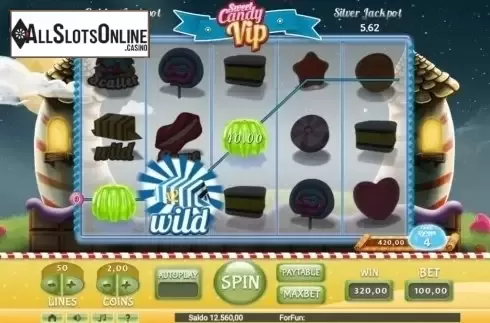 Free Spins. Sweet Candy Vip from Tuko Productions