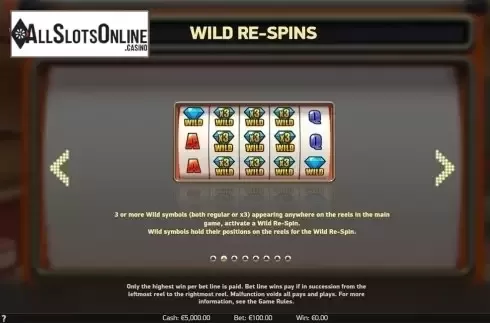 Paytable 2. Swipe and Roll from NetEnt