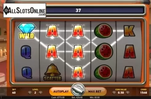 Wild win screen. Swipe and Roll from NetEnt