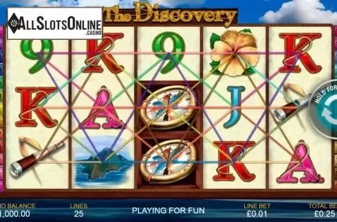 Game Workflow screen (Betway). The Discovery from Playtech