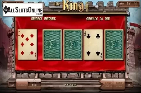 Risk game. The King (Endorphina) from Endorphina