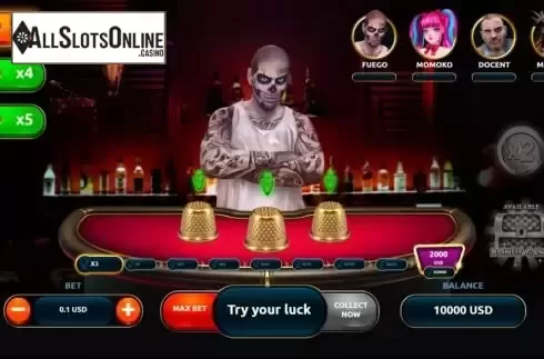 Game table screen