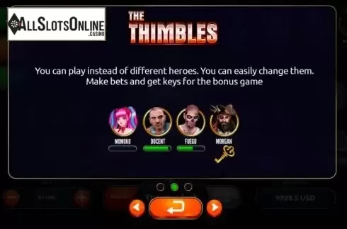 Game Heroes Screen