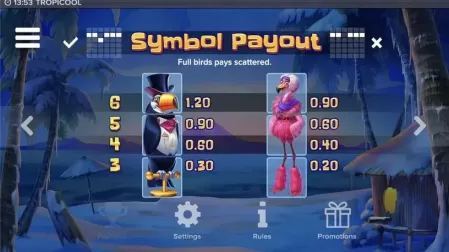 Tropicool slot screenshot 9