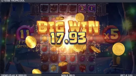 Tropicool slot screenshot 1