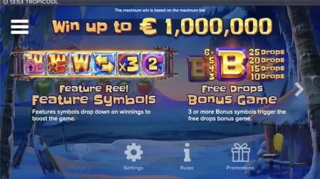 Tropicool slot screenshot 5
