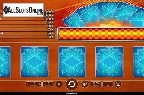 Reels screen. Turbo Poker from Wazdan