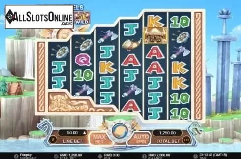 Reel Screen. Vikings Mega Reels from GamePlay