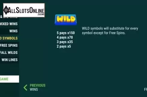 Wild screen