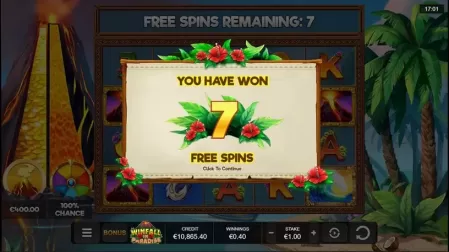 Winfall in Paradise slot screenshot 4