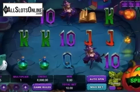 Reel Screen. Witchs Quest from XIN Gaming