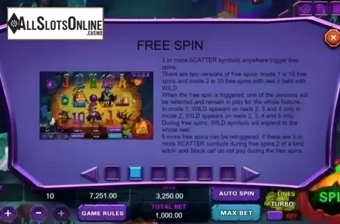 Info 2. Witchs Quest from XIN Gaming