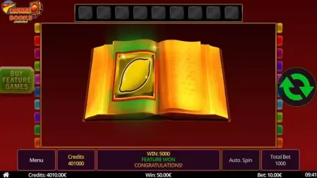 Big Max Books Unlimited slot screenshot 5