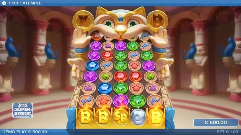 Catemple slot screenshot 2
