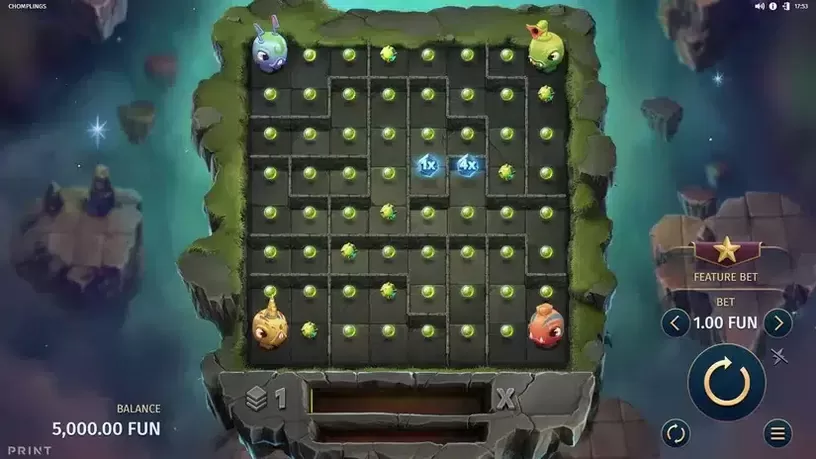 Chomplings slot screenshot 1