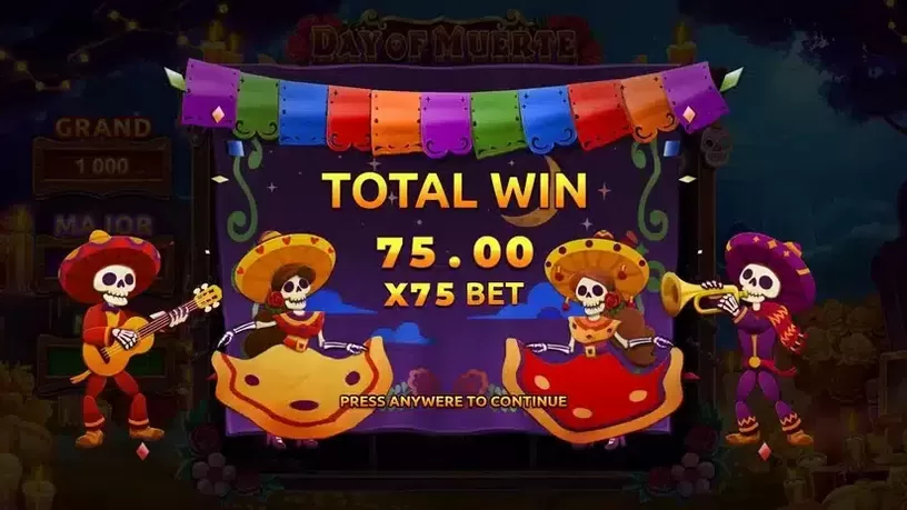 Day of Muerte slot screenshot