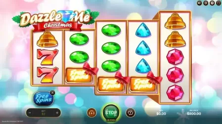 Dazzle Me Christmas slot screenshot 2