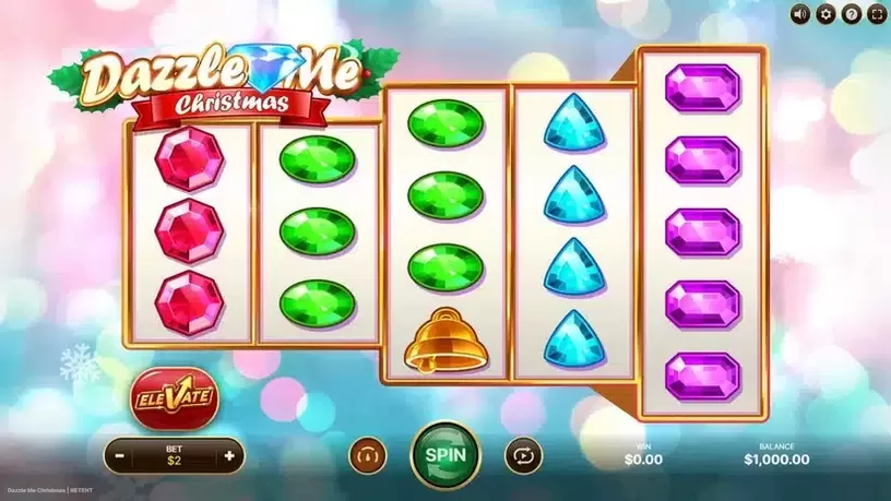 Dazzle Me Christmas slot screenshot 1