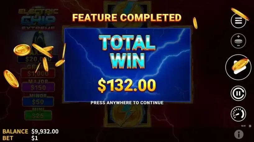 Electric Chip Extreme slot screenshot 