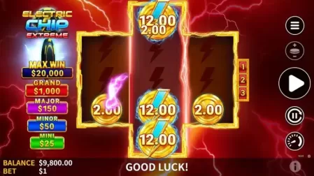 Electric Chip Extreme slot screenshot 4