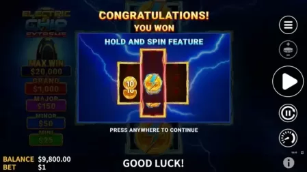 Electric Chip Extreme slot screenshot 3