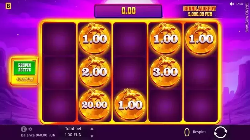 Grand Mustang slot screenshot 5