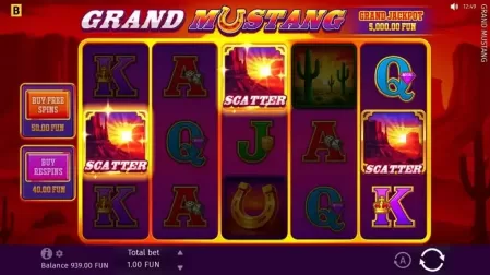 Grand Mustang slot screenshot 4