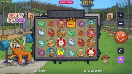 Happy Prison slot screenshot 1