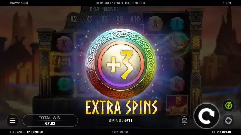 Heimdalls Gate Cash Quest slot screenshot 5