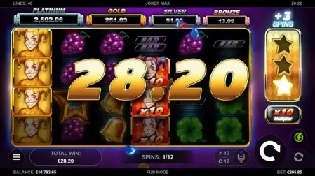 Joker Max slot screenshot 3