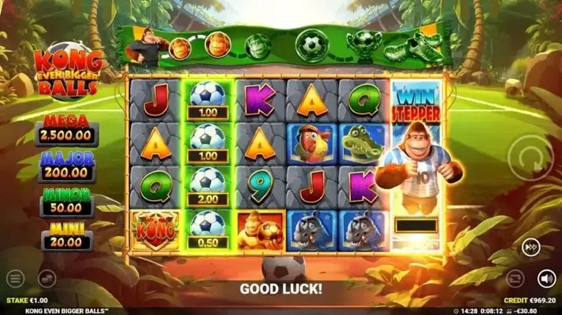 King Kong Even Bigger Balls slot screenshot 
