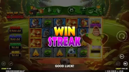 King Kong Even Bigger Balls slot screenshot 3