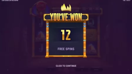 Lucky Scarab Claw: Wild Respins slot screenshot 3