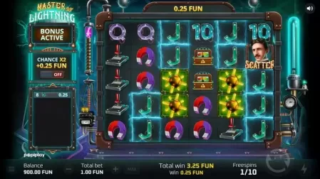 Master of Lightning slot screenshot 4