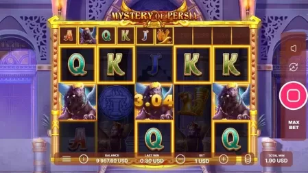 Mystery of Persia slot screenshot 5