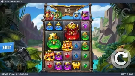 Pirots X slot screenshot 1