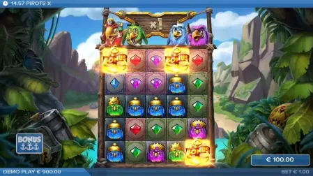 Pirots X slot screenshot 2