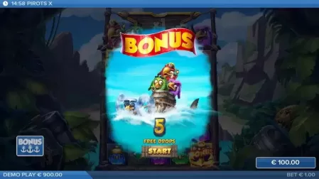 Pirots X slot screenshot 3
