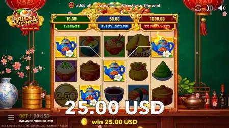 Rice & Riches: Hold and Win slot screenshot 5