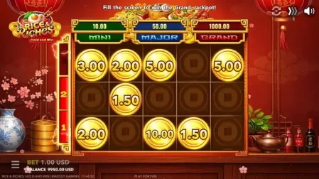 Rice & Riches: Hold and Win slot screenshot 3