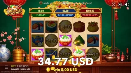 Rice & Riches: Hold and Win slot screenshot 6