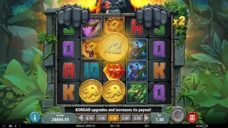 Treasures of Kongar slot screenshot 2