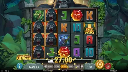 Treasures of Kongar slot screenshot 3