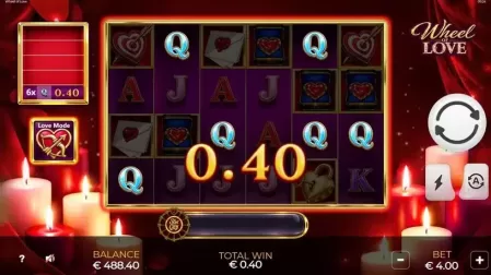Wheel of Love slot screenshot 2