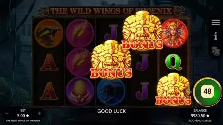 Wild Wings of Phoenix slot screenshot 4