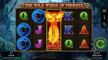 Wild Wings of Phoenix slot screenshot 1