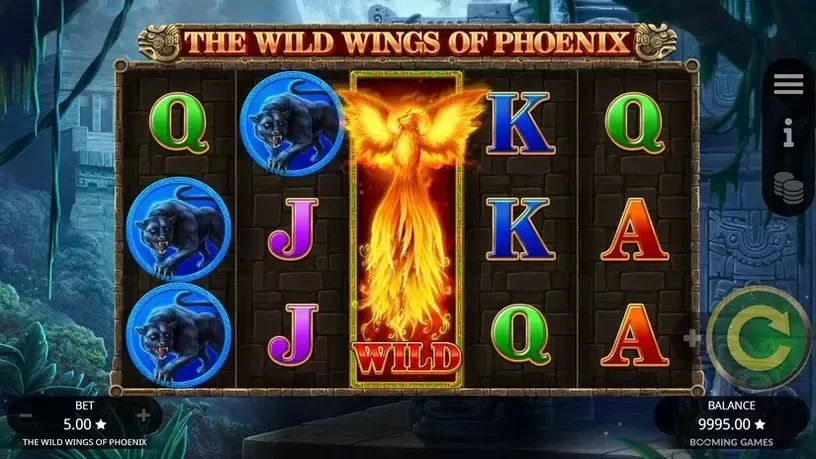 Wild Wings of Phoenix slot screenshot 