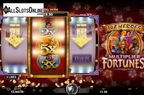 Screen 3. 108 Heroes Multiplier Fortunes from Triple Edge Studios
